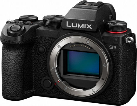 Panasonic Lumix S5 Mirrorless Φωτογραφική Μηχανή Body Μαύρη