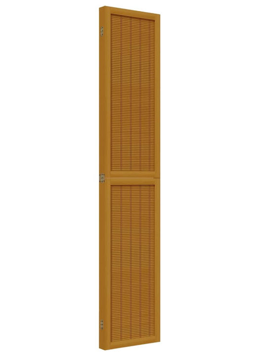 vidaXL Decorative Room Divider Wooden with 4 Panels 140x200cm