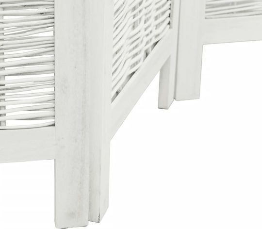 vidaXL Διακοσμητικό Παραβάν Ξύλινο με 6 Φύλλα 210x200cm