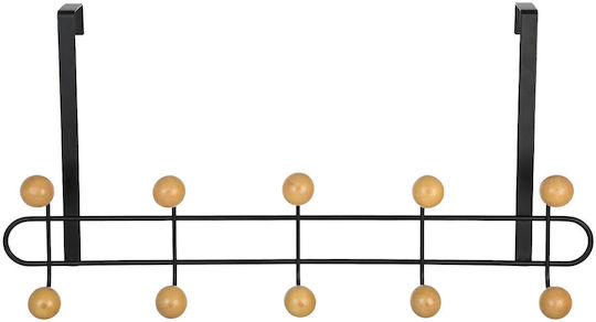 Kremastra Pentru Uși Metalică 52x7.5x23cm 10 Poziții Neagră
