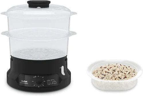 Tefal Food Steamer Food Steamer with 2 Steaming Decks 6lt