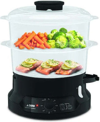 Tefal Food Steamer with 2 Steaming Decks 6lt