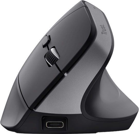 Trust Bayo+ Безжичен Ергономичен Bluetooth Vertical Мишка Черен