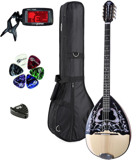 Musicland Μπουζούκι Musicland K1-8 Bk K1-8 Bk Χειροποίητο Τετράχορδο