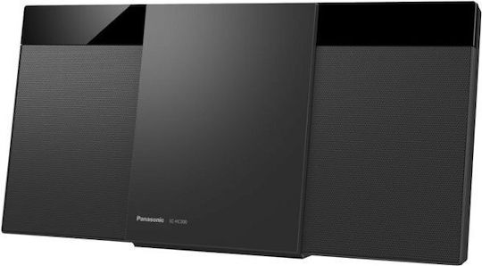 Panasonic Soundsystem 1 SC-HC300 20W mit CD / Digitale Medien Player und Bluetooth Schwarz