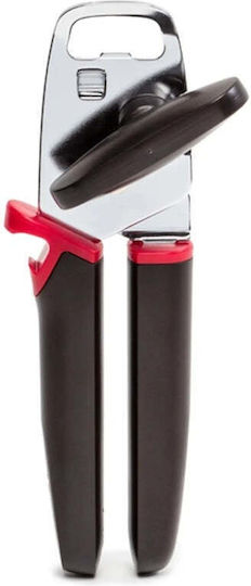 Tefal Ingenio Отварачка за Консерви от Неръждаема Стомана Черно/червено