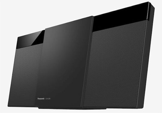 Panasonic Soundsystem 1 SC-HC300 20W mit CD / Digitale Medien Player und Bluetooth Schwarz