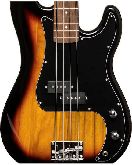 Stagg Електрическо бас китара Standard "P" Сънбърст