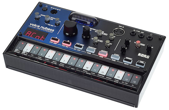 Korg Volca Nubass Αναλογικό Synthesizer με 16 πλήκτρα