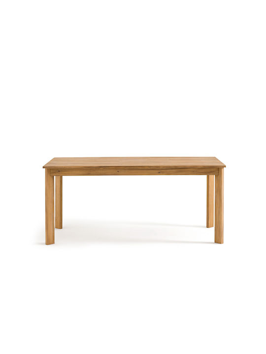 Masă Pentru Spații Exterioare Mici Din Salcâm Salcâm 90x180x77cm