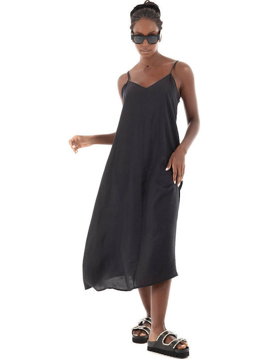 Josie Φόρεμα Plain Black