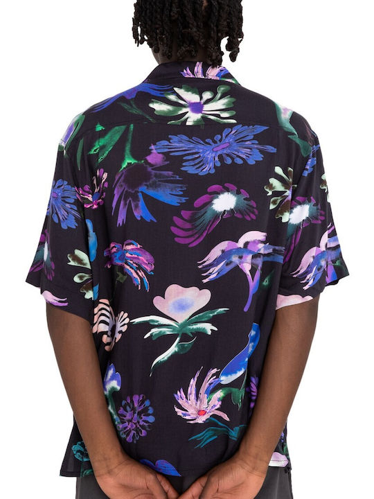 Element Men's Shirt Floral Black