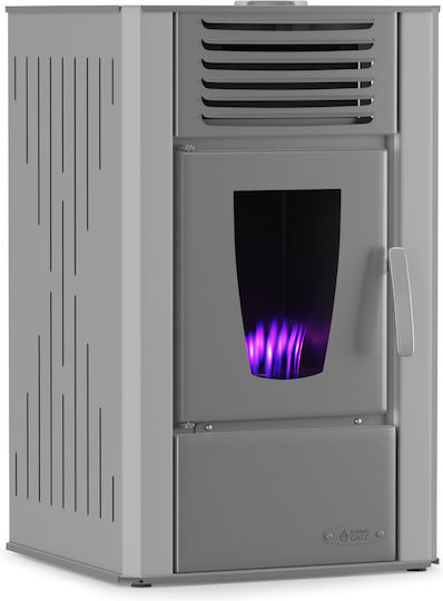 Thermiki P14 Aero Αερόθερμη Σόμπα Πετρελαίου 14kW Γκρι