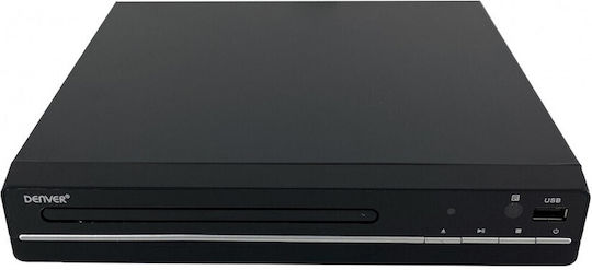 Denver DVD Player DVH-7787 with USB Media Player Capability Black