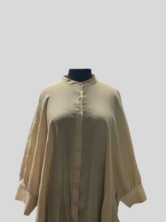 Moutaki Damen Bluse Beige