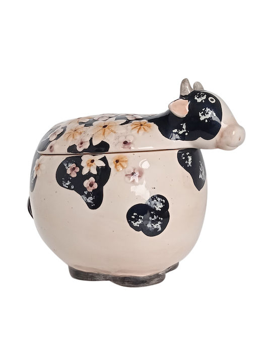 Etoile Borcan pentru Biscuiți Ceramică Bej 1buc Etoile Borcan pentru Biscuiți Ceramică Bej 1buc