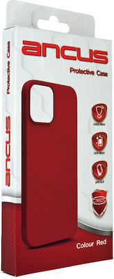 Ancus Liquid Silicone Back Cover Durable Red (iPhone 15)