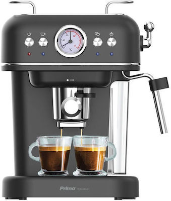 Primo Automatic Espresso Machine 1050W Pressure 20bar Gray