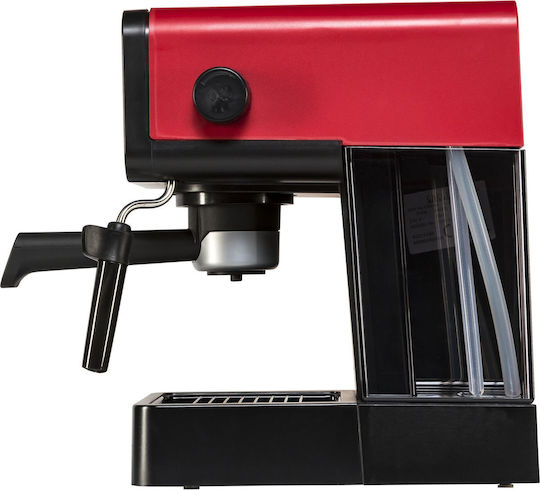Gaggia Style Automatic Espresso Machine 1900W Pressure 15bar Red