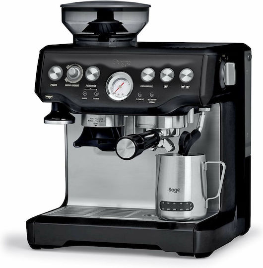 Sage The Barista Express Automatic Espresso Machine 1850W Pressure 15bar with Grinder Black Sesame