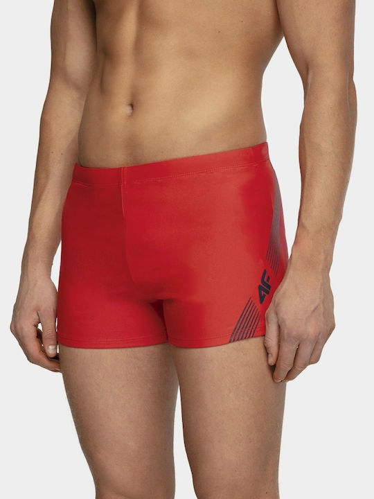 4F Herren Badebekleidung Shorts Rot