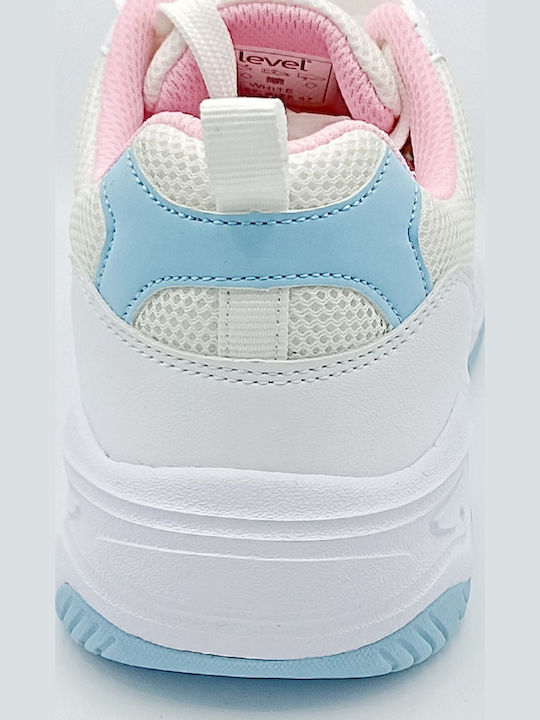 Γυναικεία Ανατομικά Sneakers Λευκά