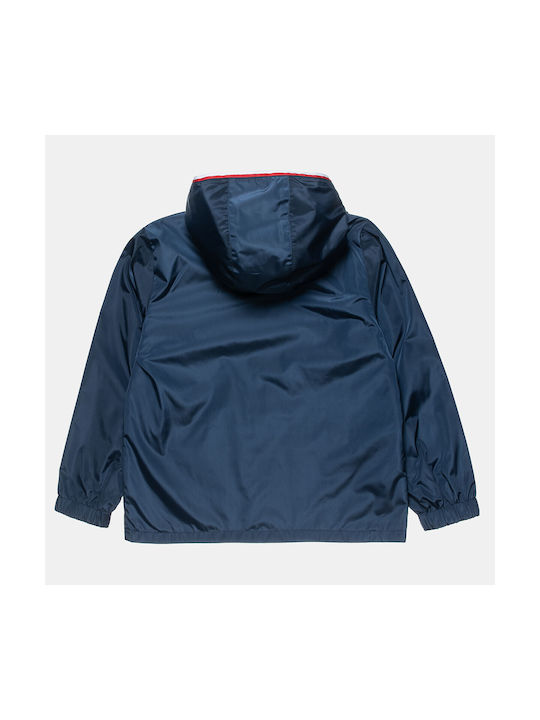 Alouette Kids Casual Jacket Double Sided with Hood Navy Blue