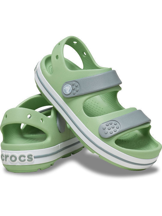 Crocs Crocband Kinder Badeschuhe Grün