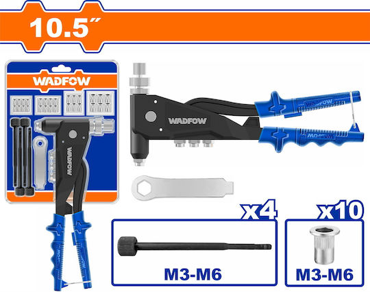 Wadfow WHR5710 Riveter Gun Length 266.7mm