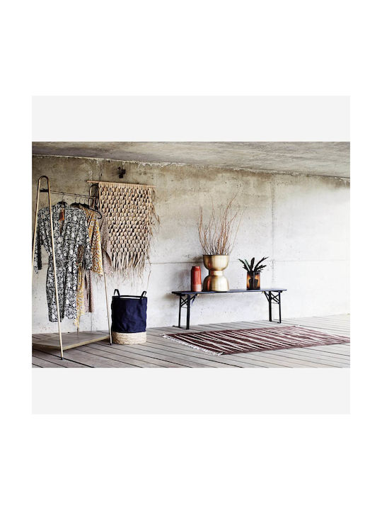 Madam Stoltz Hängende Dekoration aus Strohmaterial Palm 150x125cm 1pcs