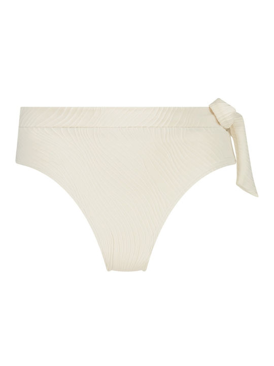 Bikini Slip Ψηλόμεσο Λευκό