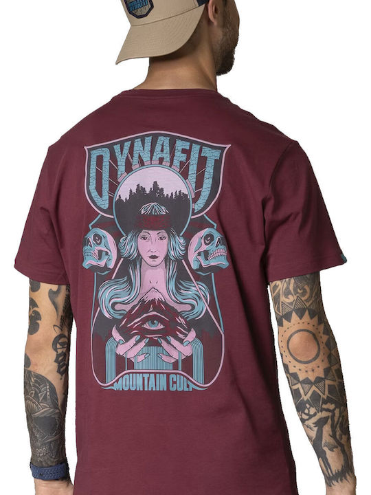 Dynafit Men's Short Sleeve T-shirt Burgundy