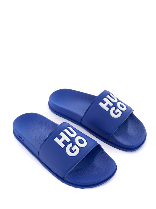 Hugo Women's Slides Blue