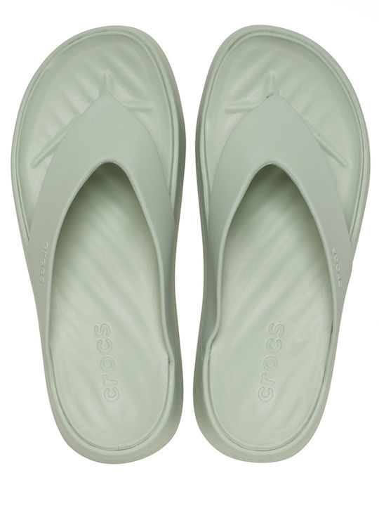 Getaway Women's Platform Flip Flops Green