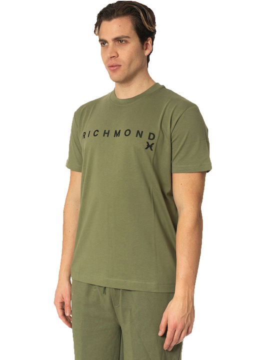 John Richmond Men's Short Sleeve T-shirt Green