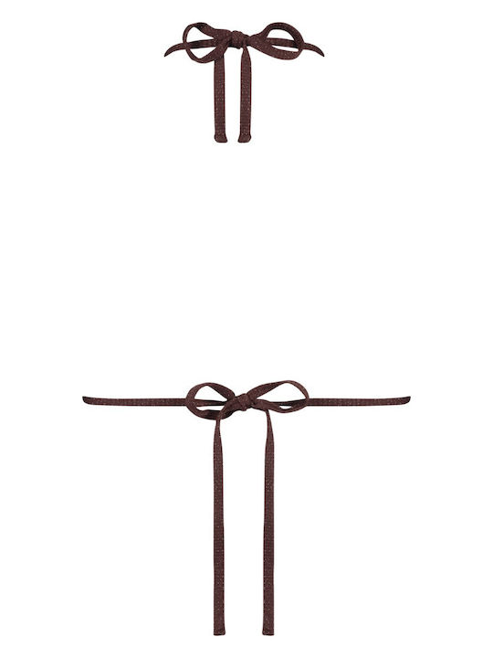 Бикини Триъгълник Chocolate Brown