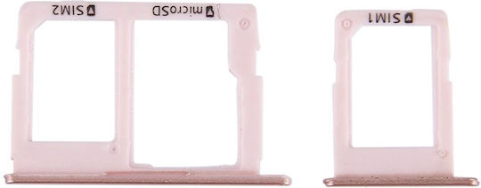 Sim Card Slot Rose Gold for Galaxy J5 Prime, G570, J7 Prime, G610