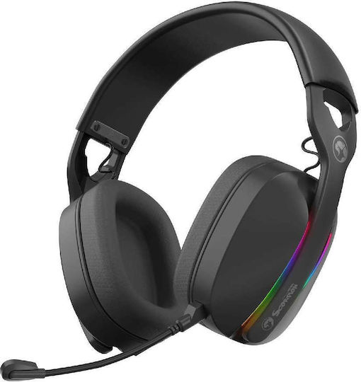 Marvo HG9086 Über Ohr Gaming-Headset mit Verbindung USB Schwarz