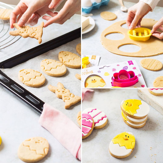 Decora Plastic Cookie Cutters 2 Pieces