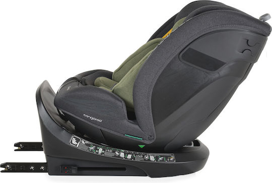 Cangaroo Draco Baby Car Seat i-Size with Isofix Olive Green 0-36 kg