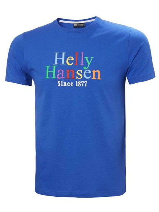 Helly Hansen Men's Short Sleeve T-shirt Blue