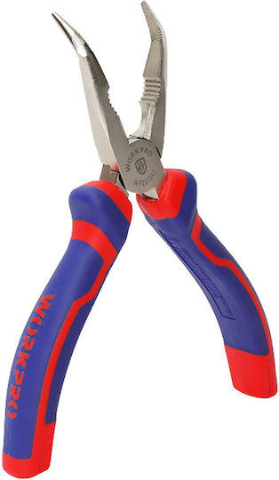WorkPro Μυτοτσίμπιδο Κυρτό Μήκους 152.4mm