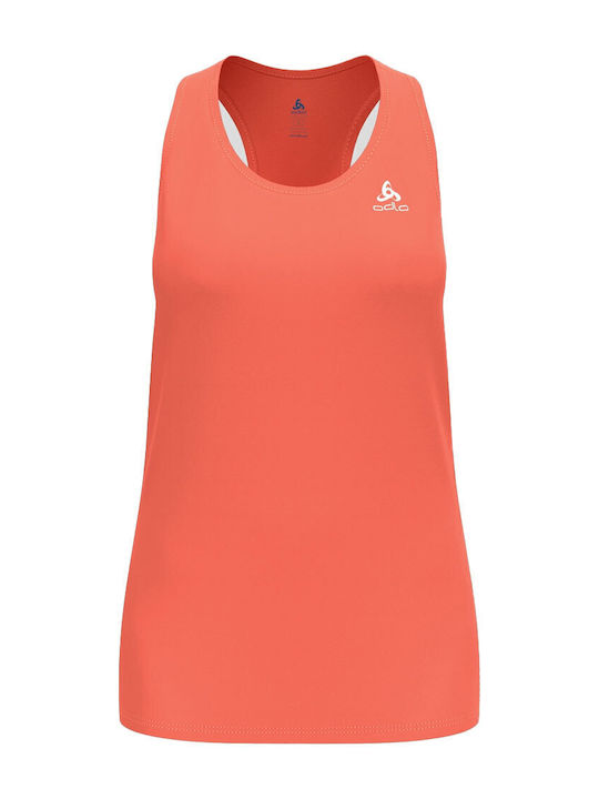 Essentials Damen Sommer Ärmellose Bluse Koralle