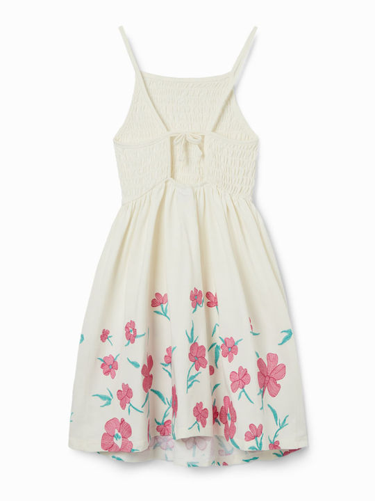 Desigual Kids Dress Blanco