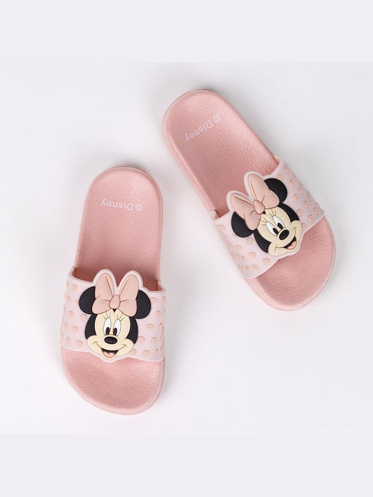 Disney Șlapi pentru copii Minnie Roz