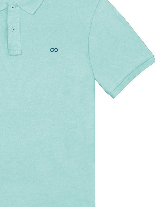 Double Six Women's Polo Blouse Aqua