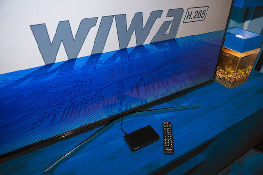 WIWA H.265 2790Z Mpeg-4 Digital Receiver High Definition (720p) with PVR (Record to USB) Connectivity SCART USB