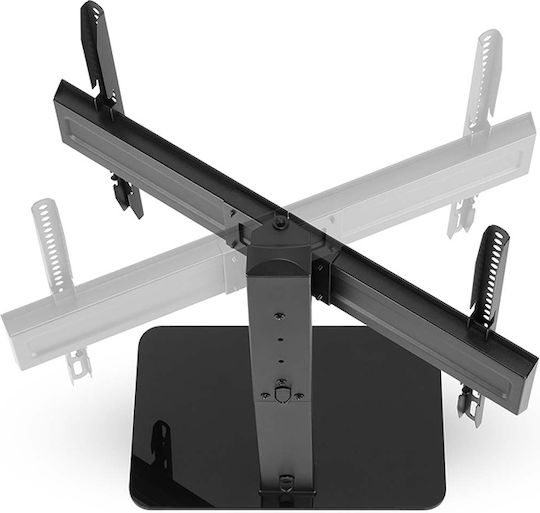 Nedis TVSM2040BK Tabletop TV Mount up to 70" and 40kg Black