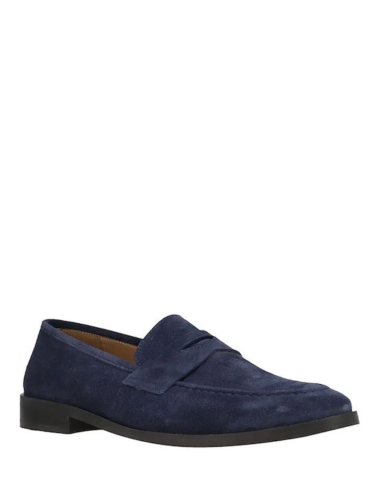 Kalogirou Men's Moccasins Blue