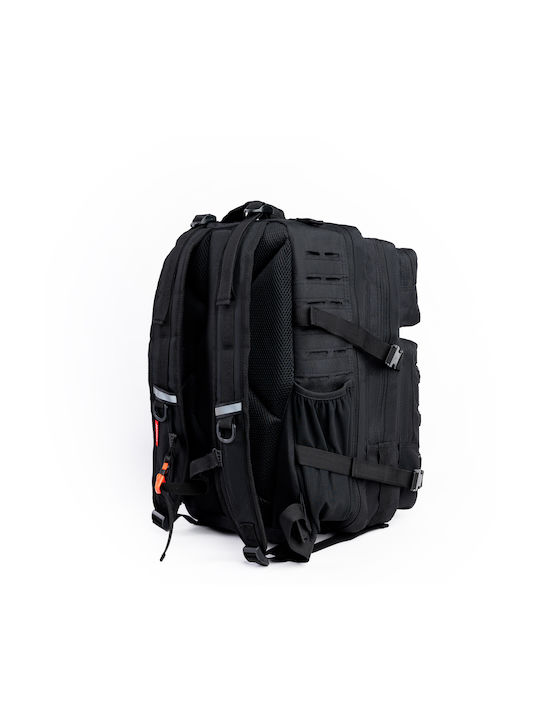 Anthrax Sportswear Deployment 3.0 Fabric Backpack Waterproof Black Red 45lt